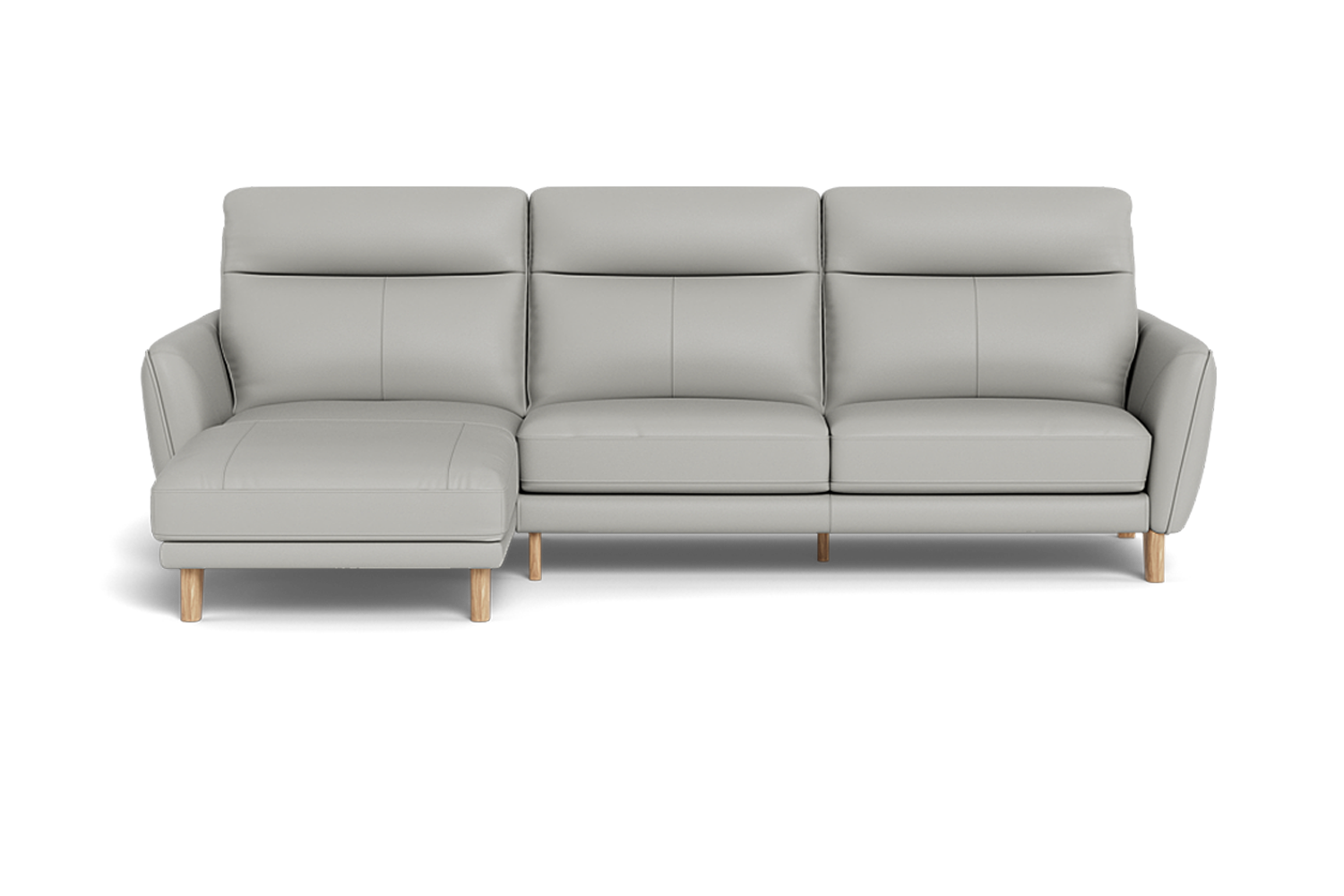 Amalfi 2.5 Seater Plus Left Chaise - Leather