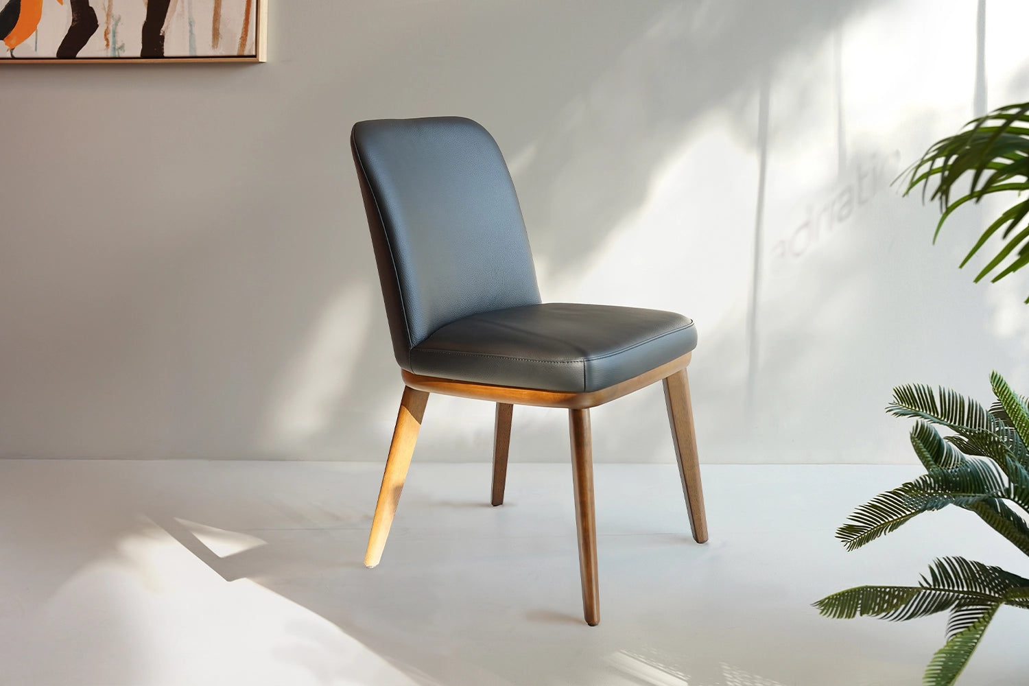 Azul Dining Chair - Black Leather