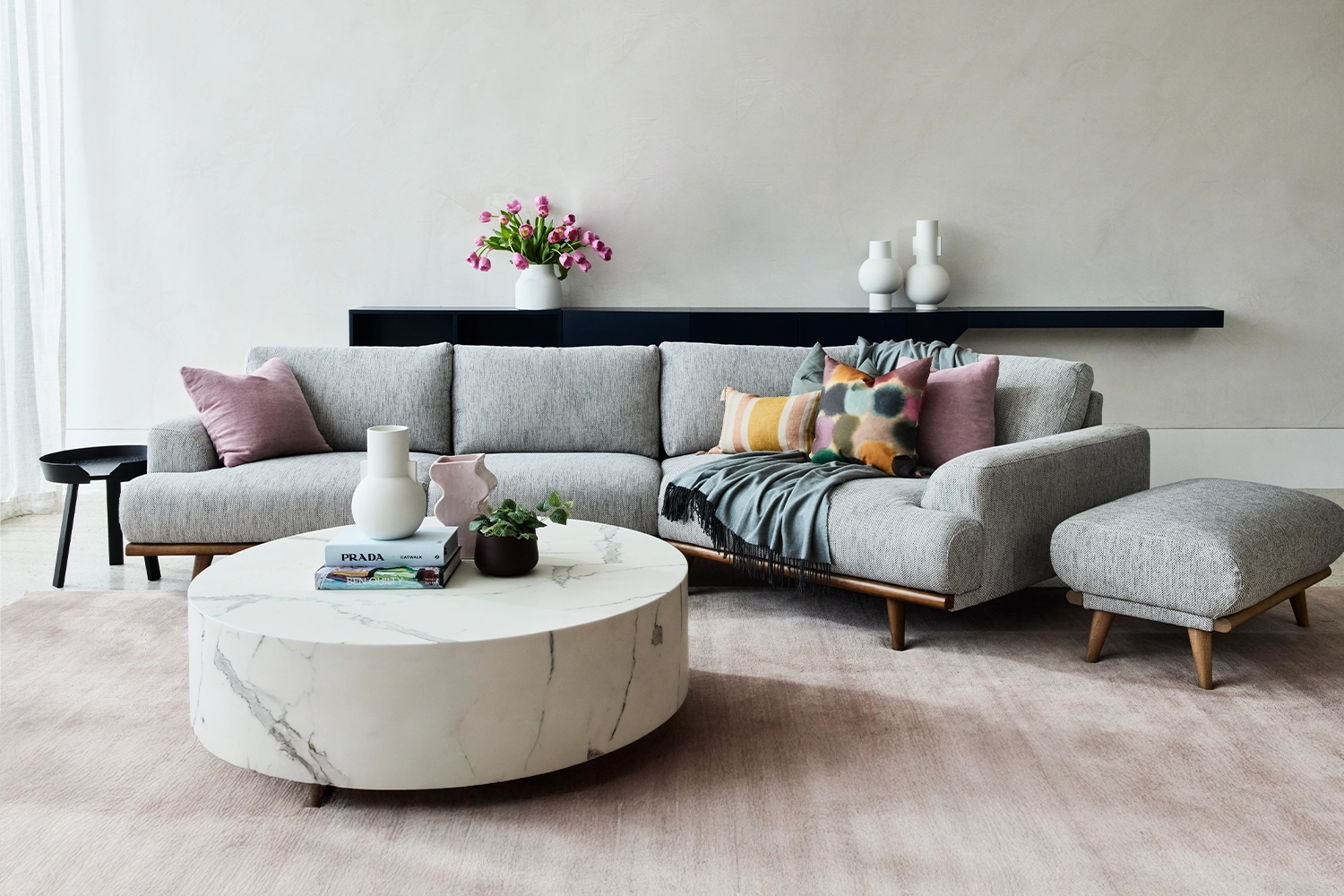 Dream Left Angled Corner Chaise Fabric