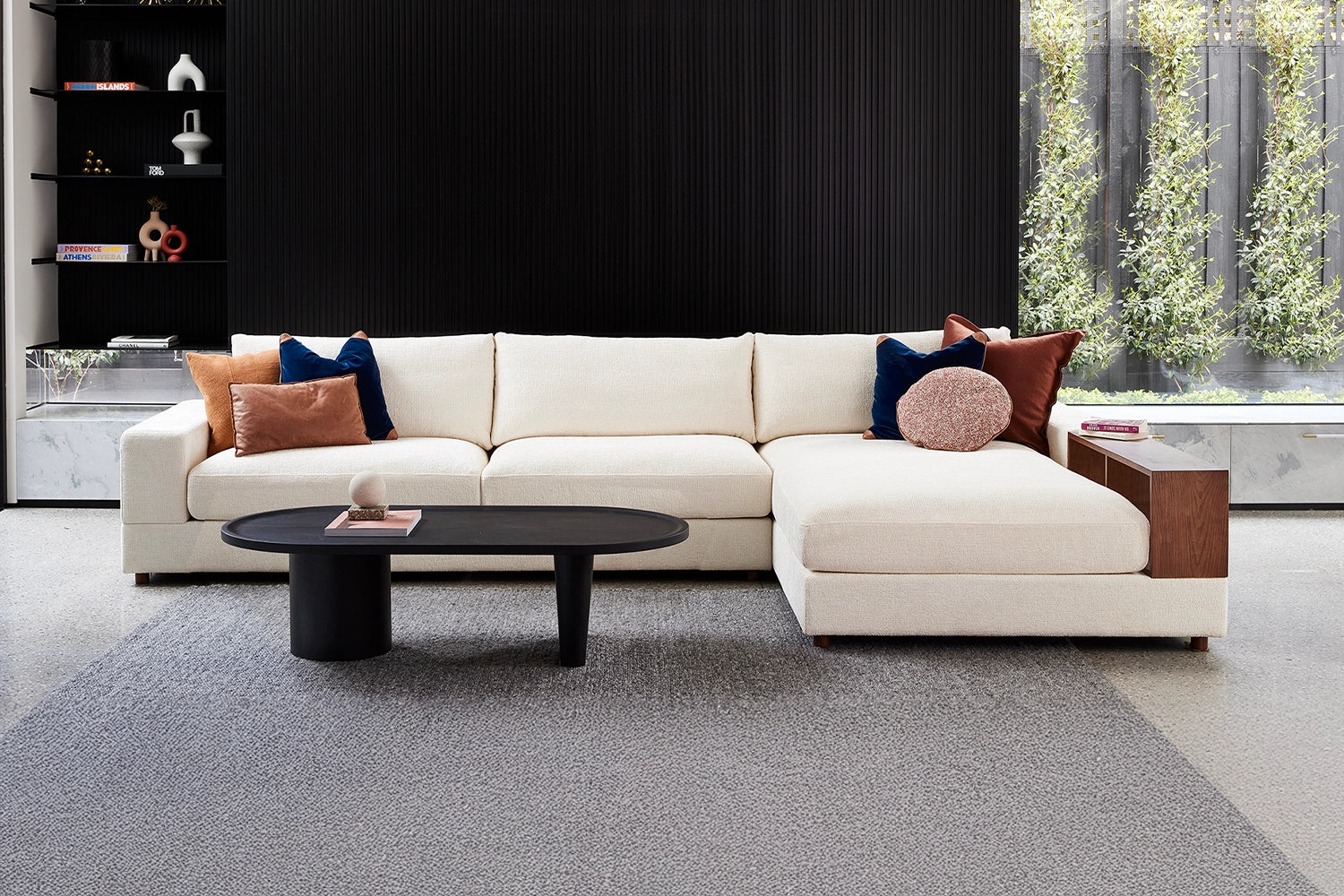 Sempione 3 Seat Plus Right Chaise Lounge
