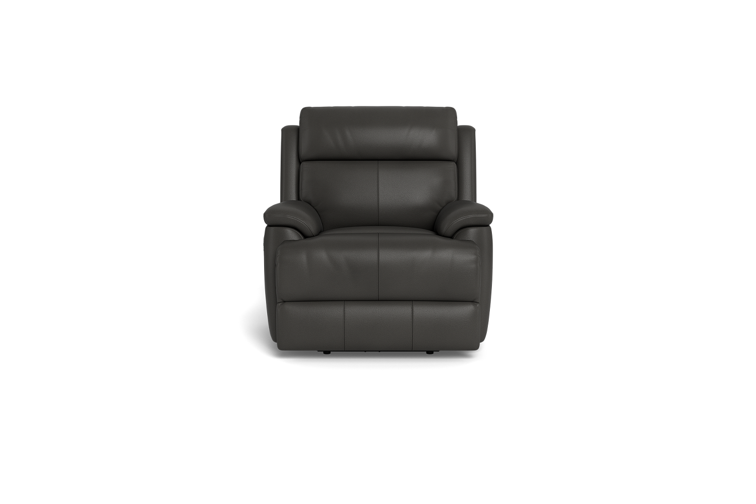 Allure Electric Recliner With Powered Lumbar Action - Leather