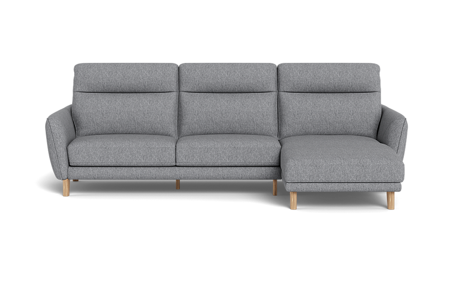 Amalfi 2.5 Seater Plus Right Chaise - Fabric