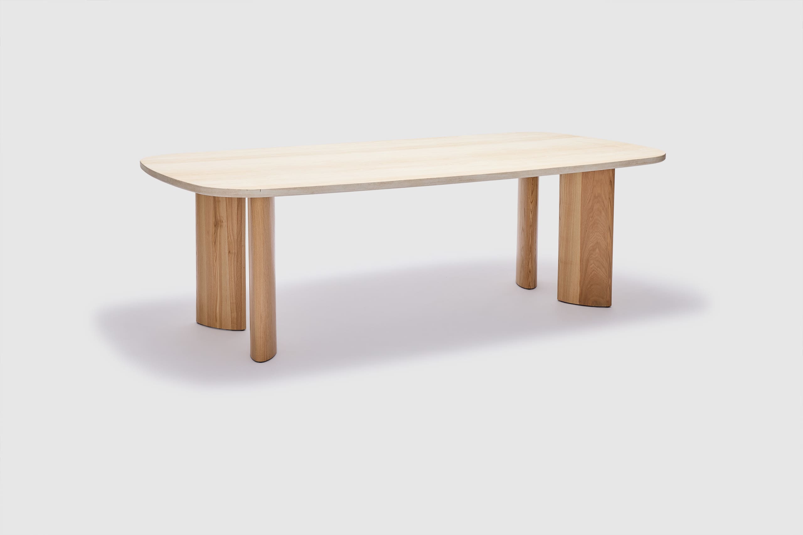 Paragi Travertine Dining Table