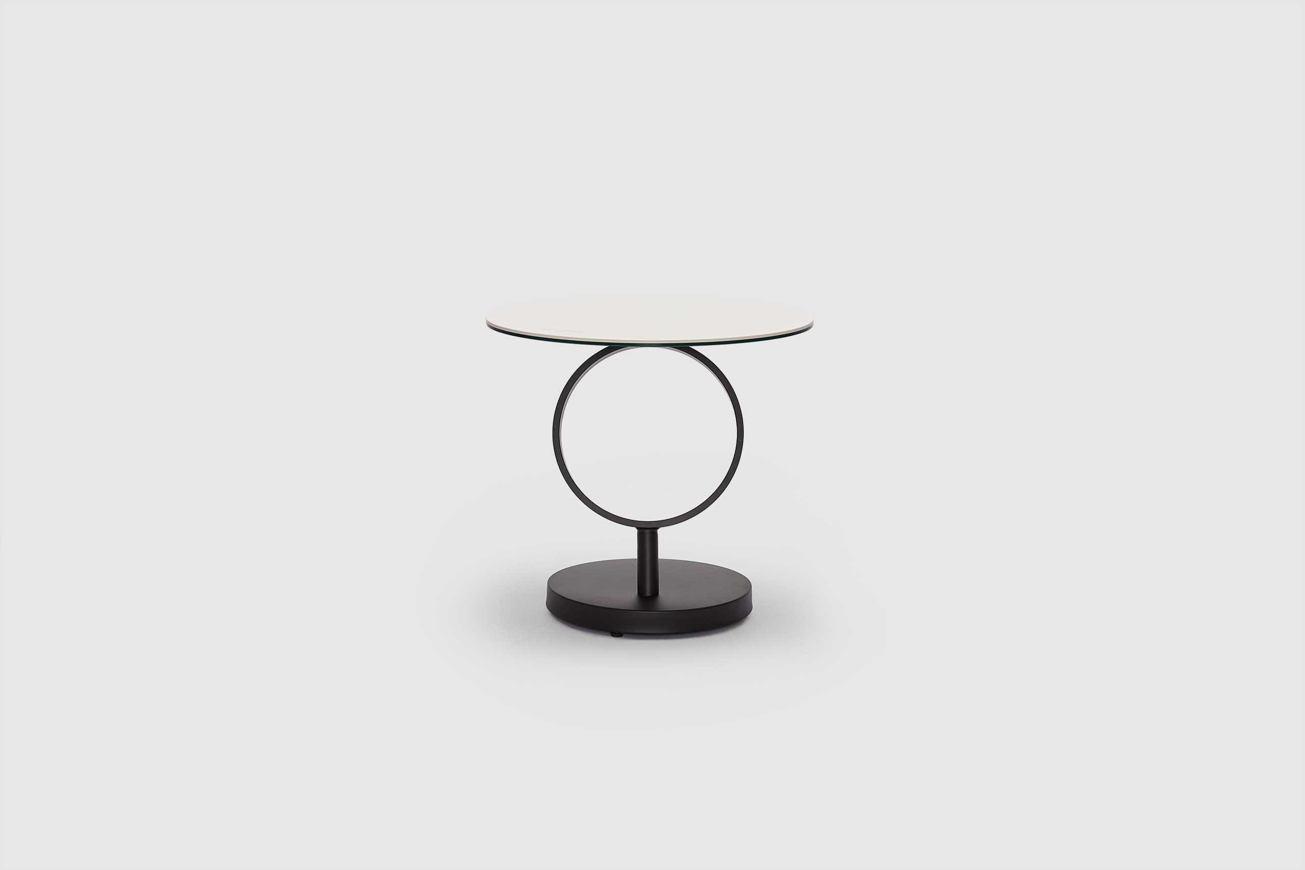 Lamp Table Fable - White