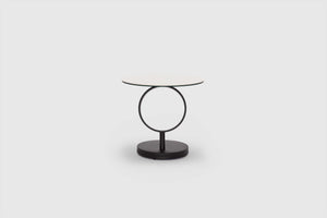 Lamp Table Fable - White