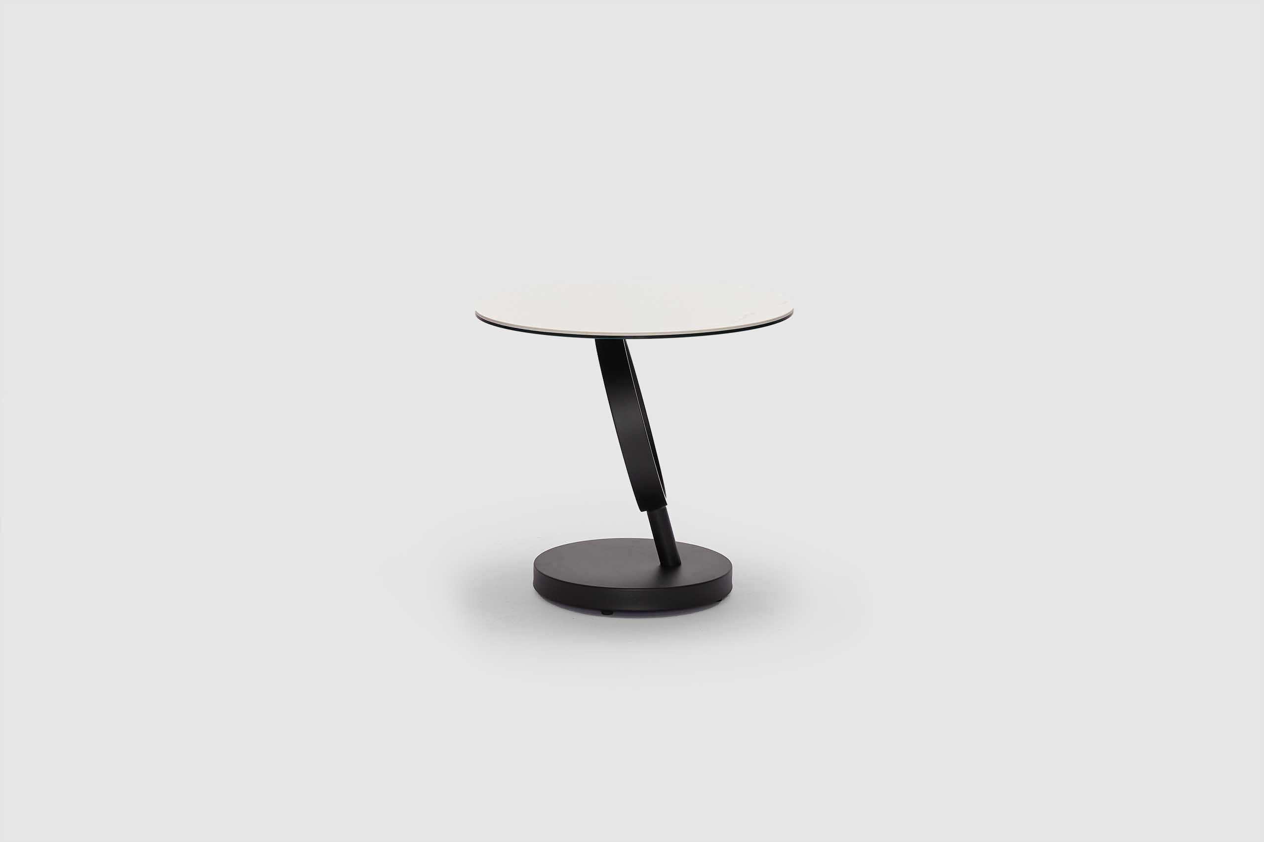 Lamp Table Fable - White