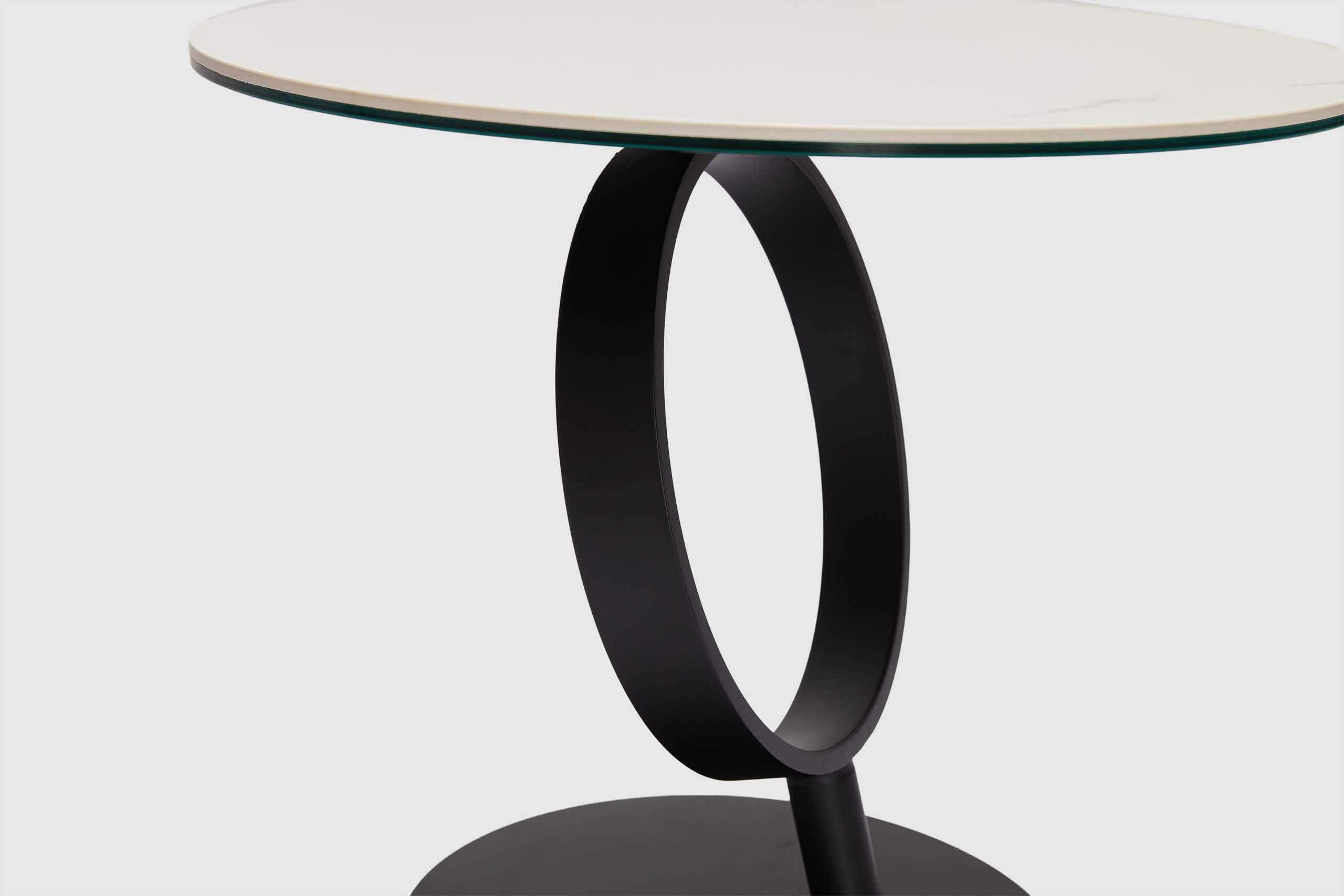 Lamp Table Fable - White