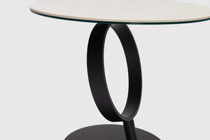 Lamp Table Fable - White