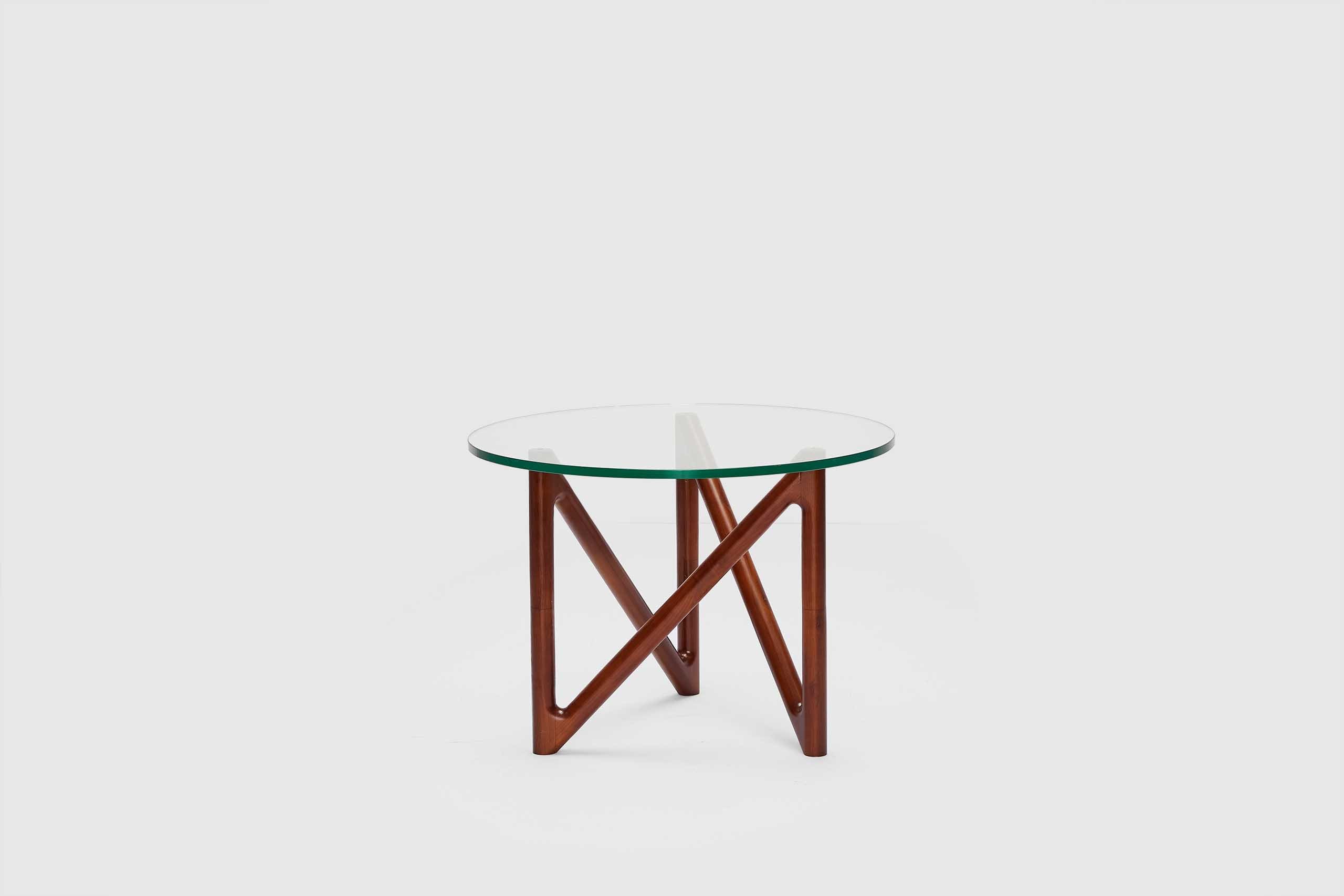 Lamp Table Twist -Havana
