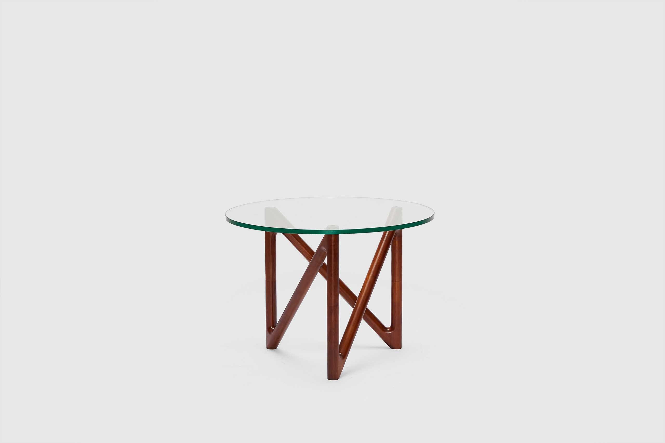 Lamp Table Twist -Havana
