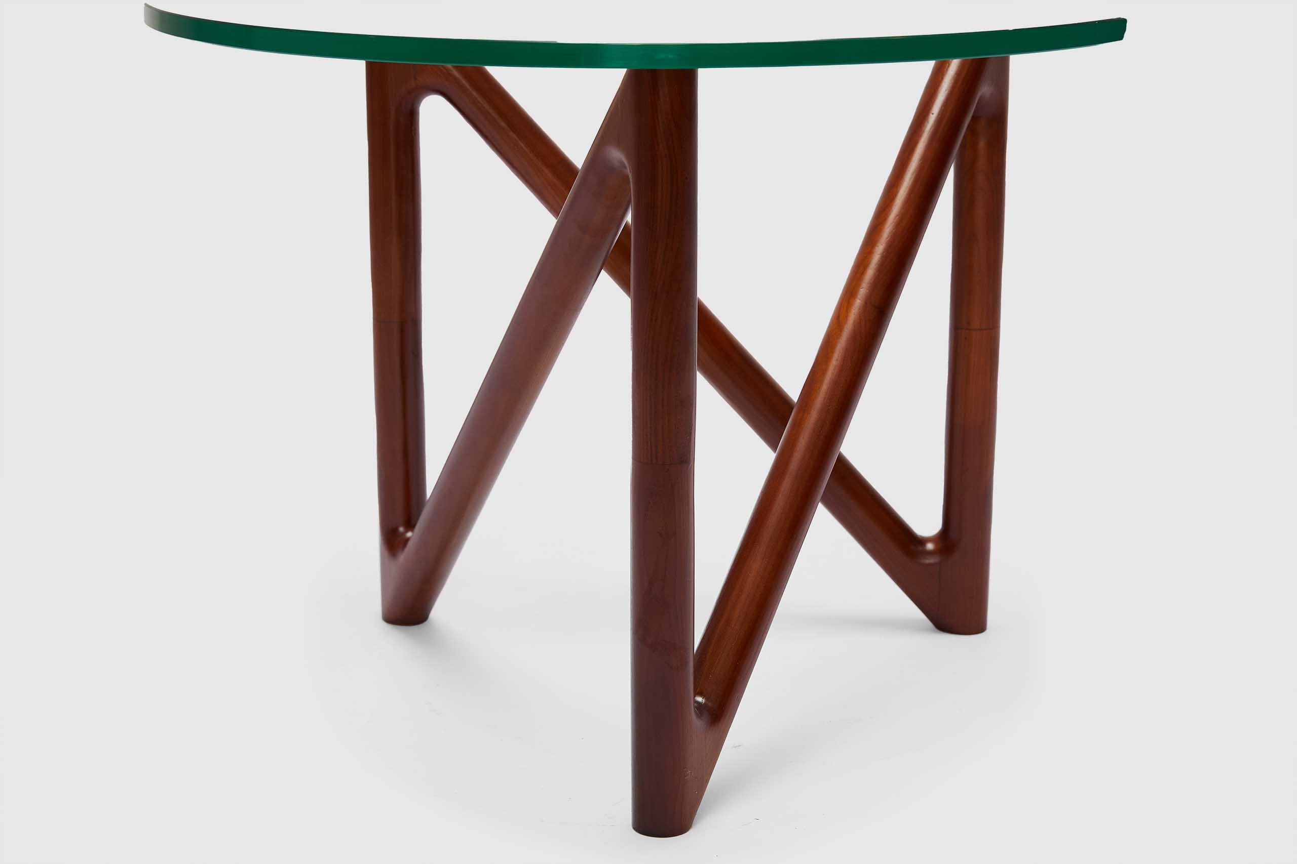Lamp Table Twist -Havana