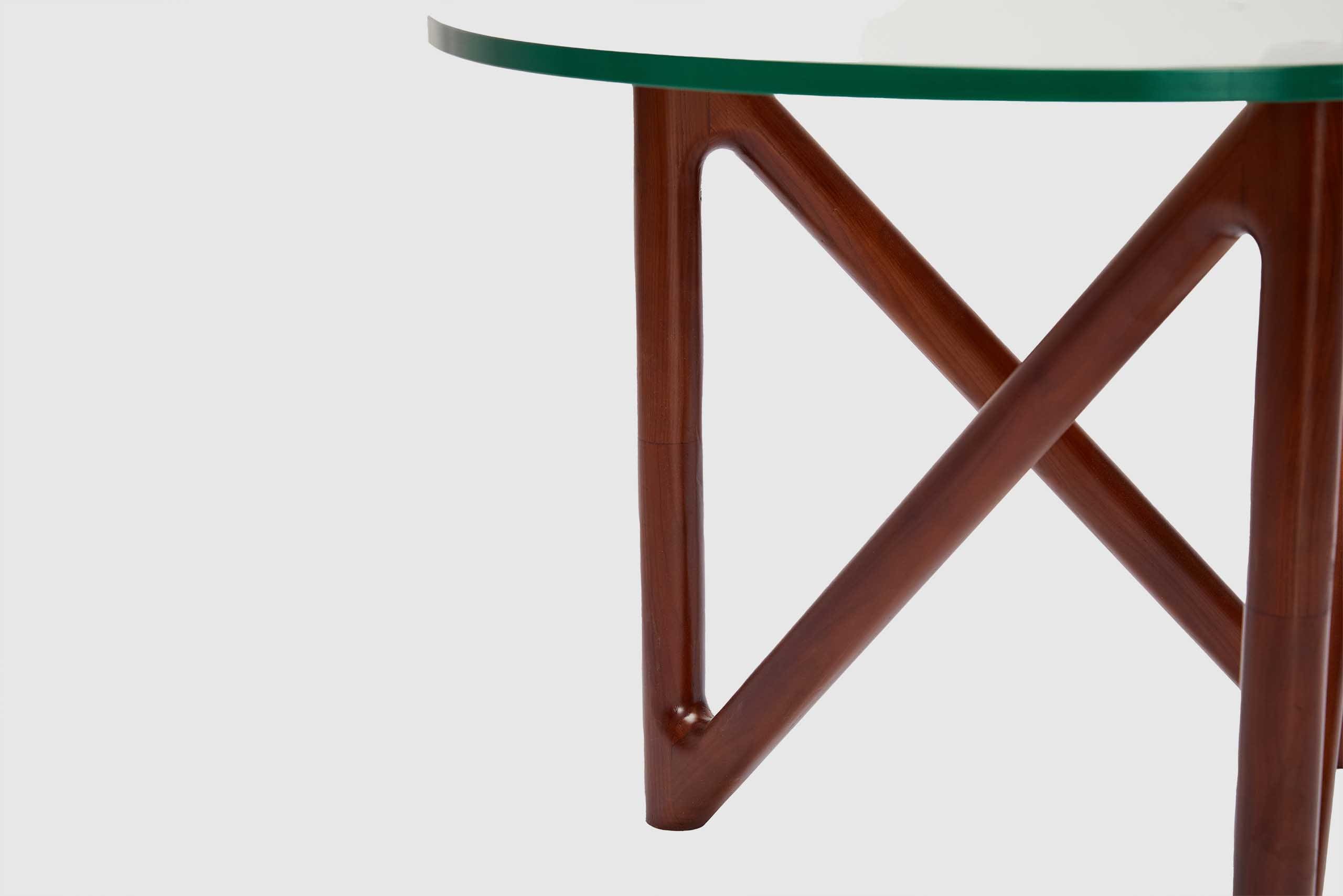 Lamp Table Twist -Havana