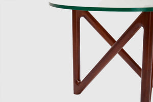 Lamp Table Twist -Havana