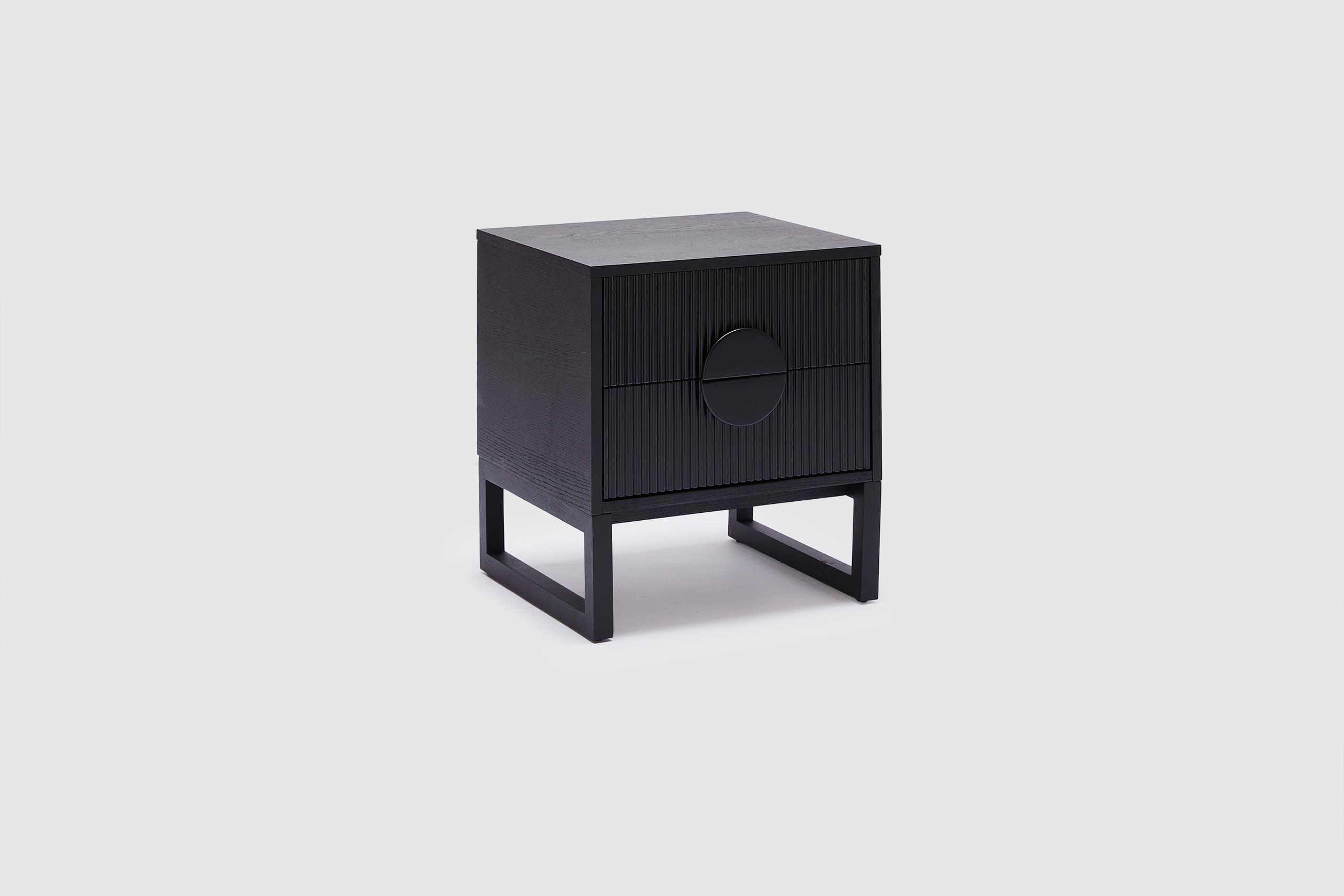 Artie Bedside Table - Black