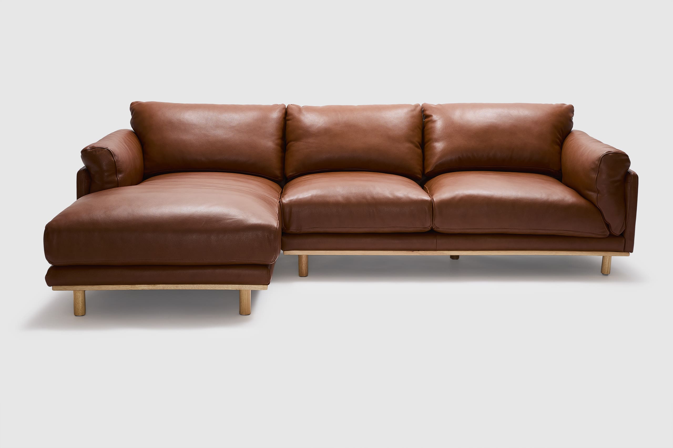 Cheval Chaise Lounge - Leather