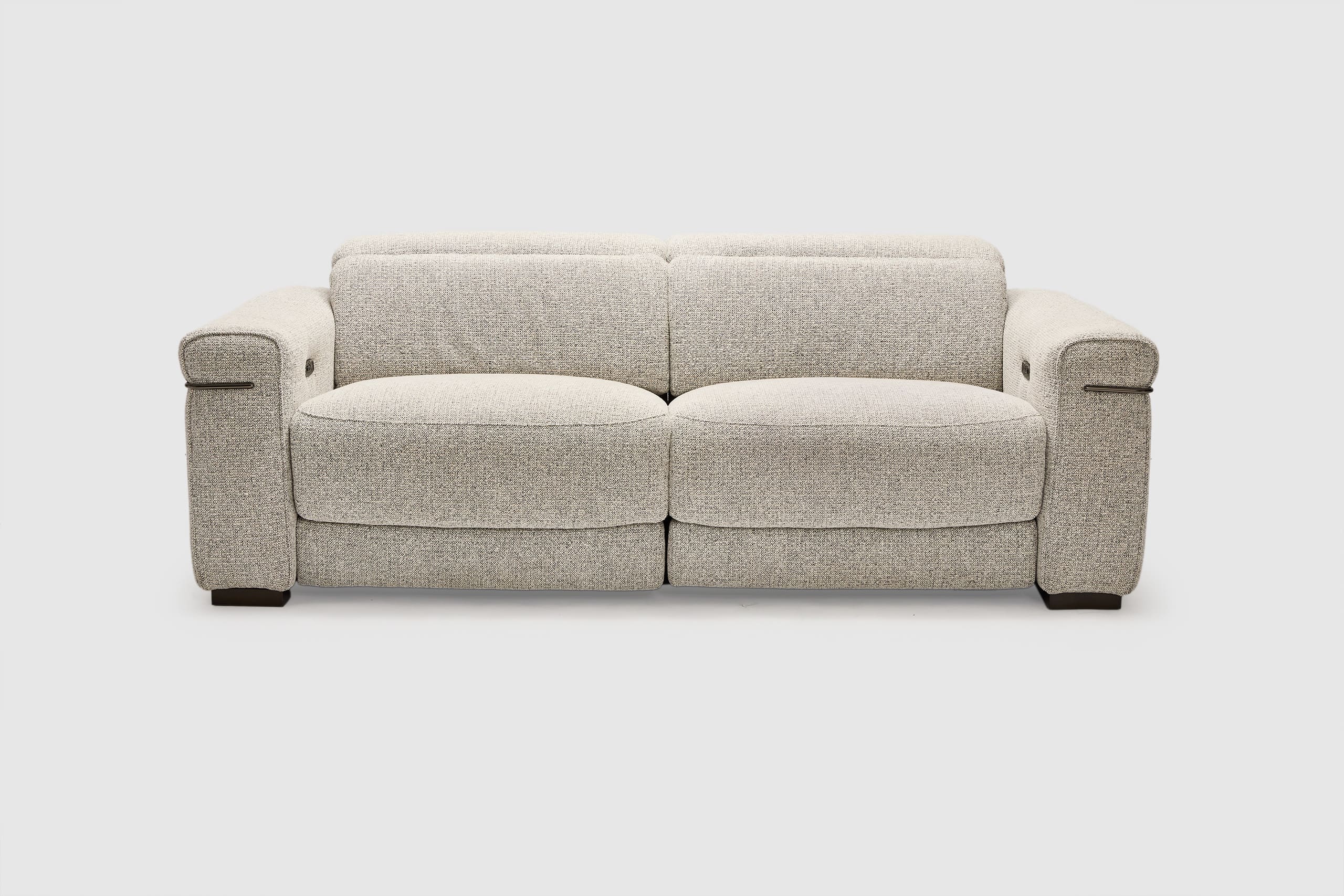 Briona 2.5 Seater Dual Electric Recliners And Headrests - Fabric