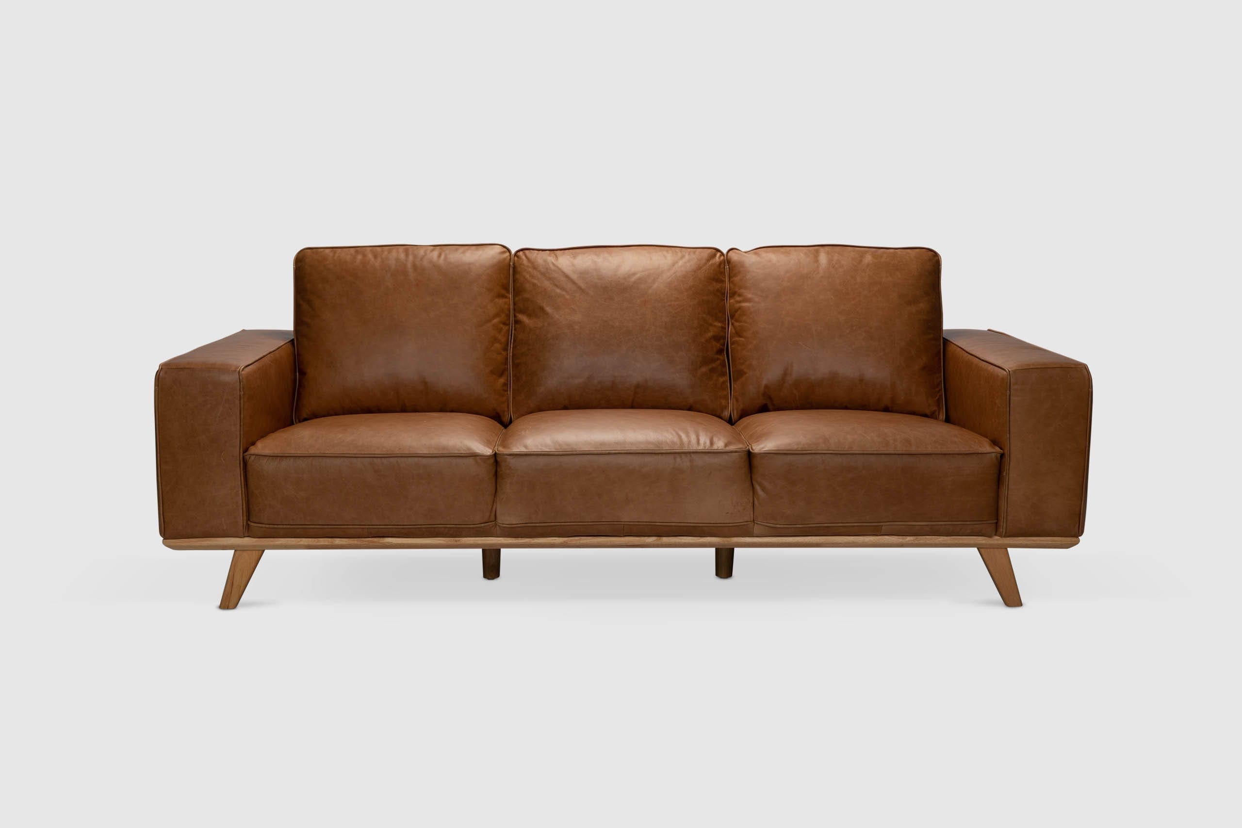 Hendrix 3 Seater Vintage Leather