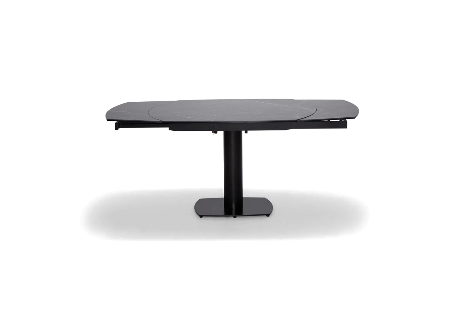 Barca Extension Dining Table - Black Ceramic