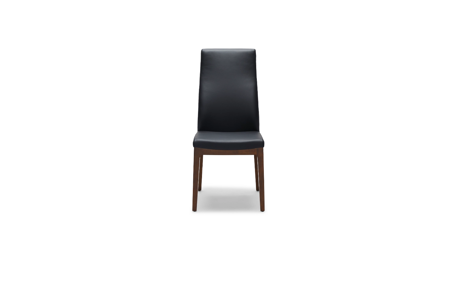 Brava Dining Chair - Premium Black Leather