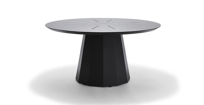 Noco Outdoor Dining Table - Charcoal