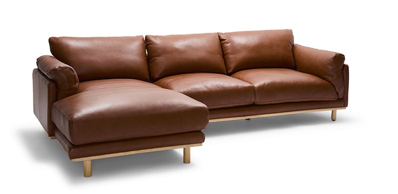 Cheval Chaise Lounge - Leather