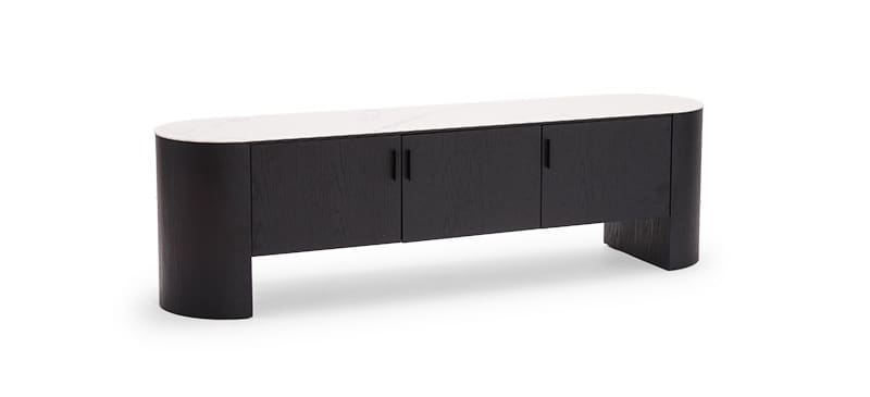 Milos Entertainment Unit - 3 Door