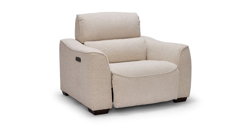Tara 1.25 Seater Electric Recliner Powered Lumbar & Telescopic Headrests