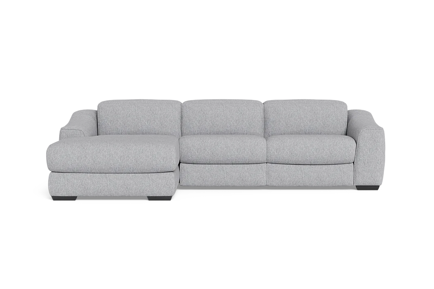 Kennedy 2.5 Seater Plus Left Chaise One Electric Recliner And Electric Headrest - Fabric