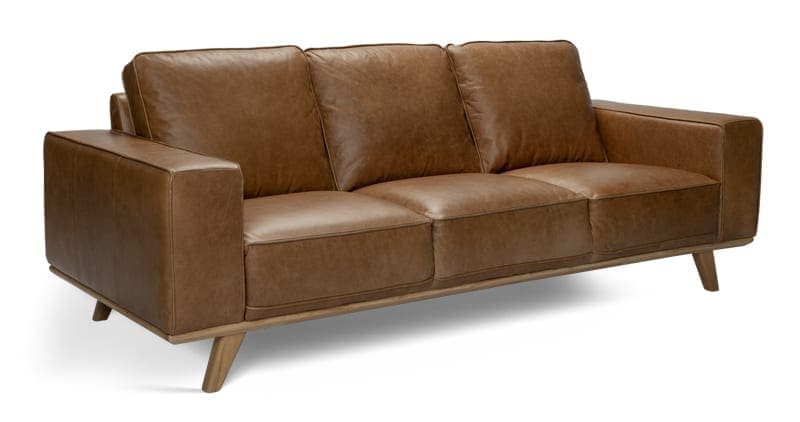 Hendrix 3 Seater Vintage Leather