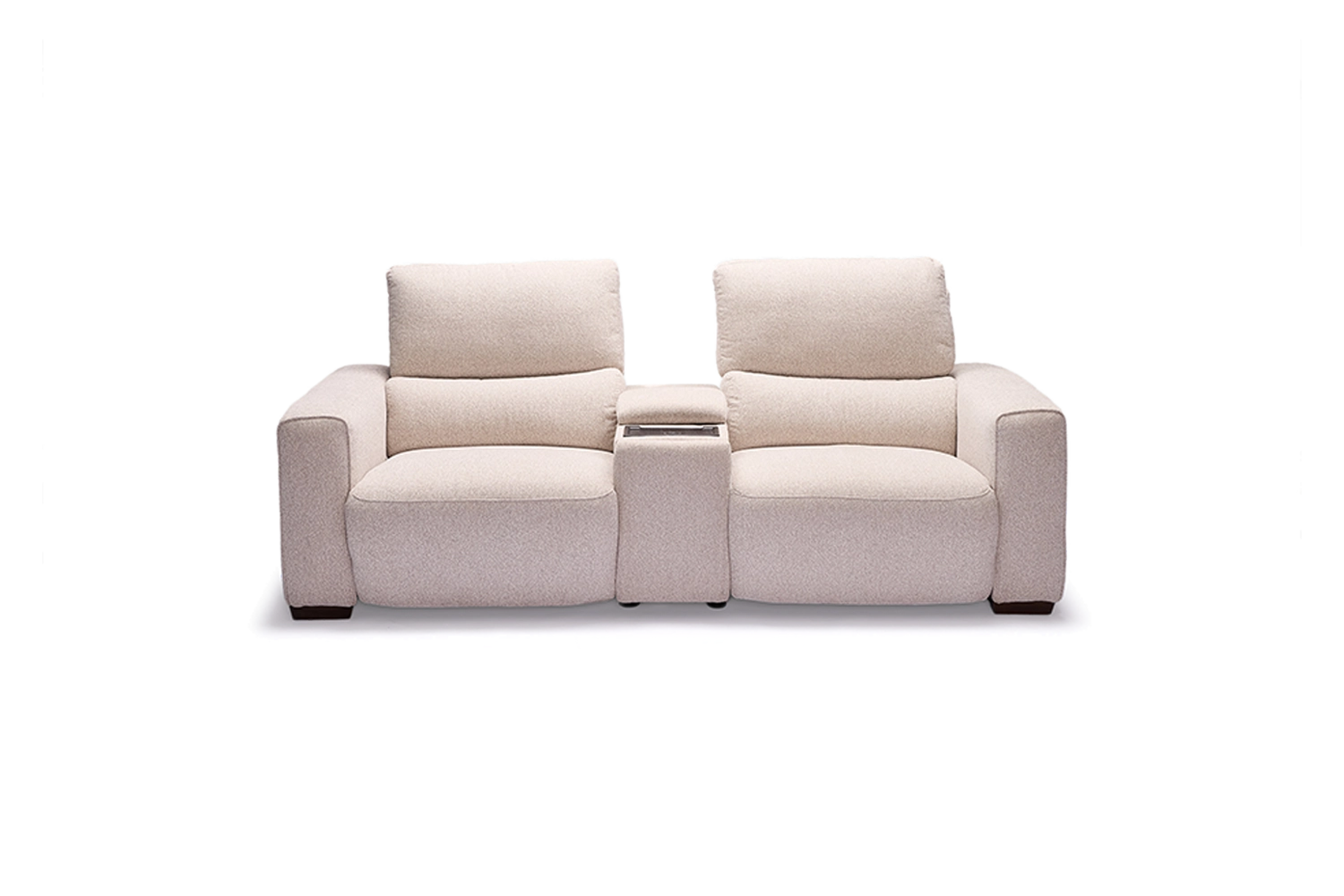 Ridley 2.5 Seater Dual Electric Recliners With Telescopic Headrests - Fabric