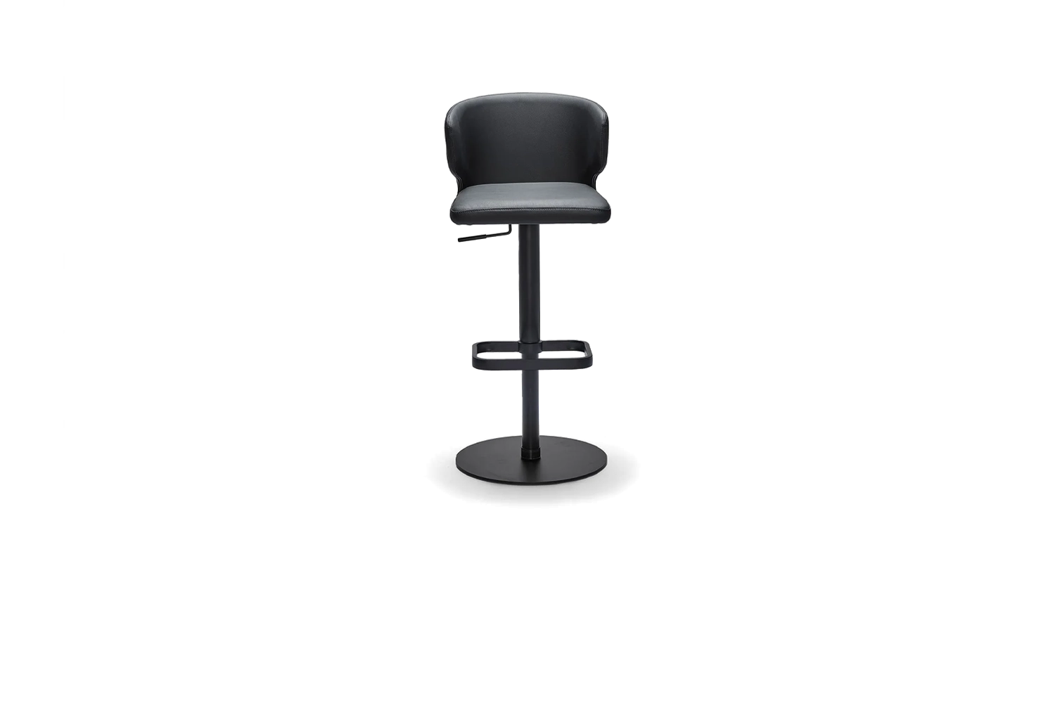 Sesto Gas-Lift Bar Stool - Black