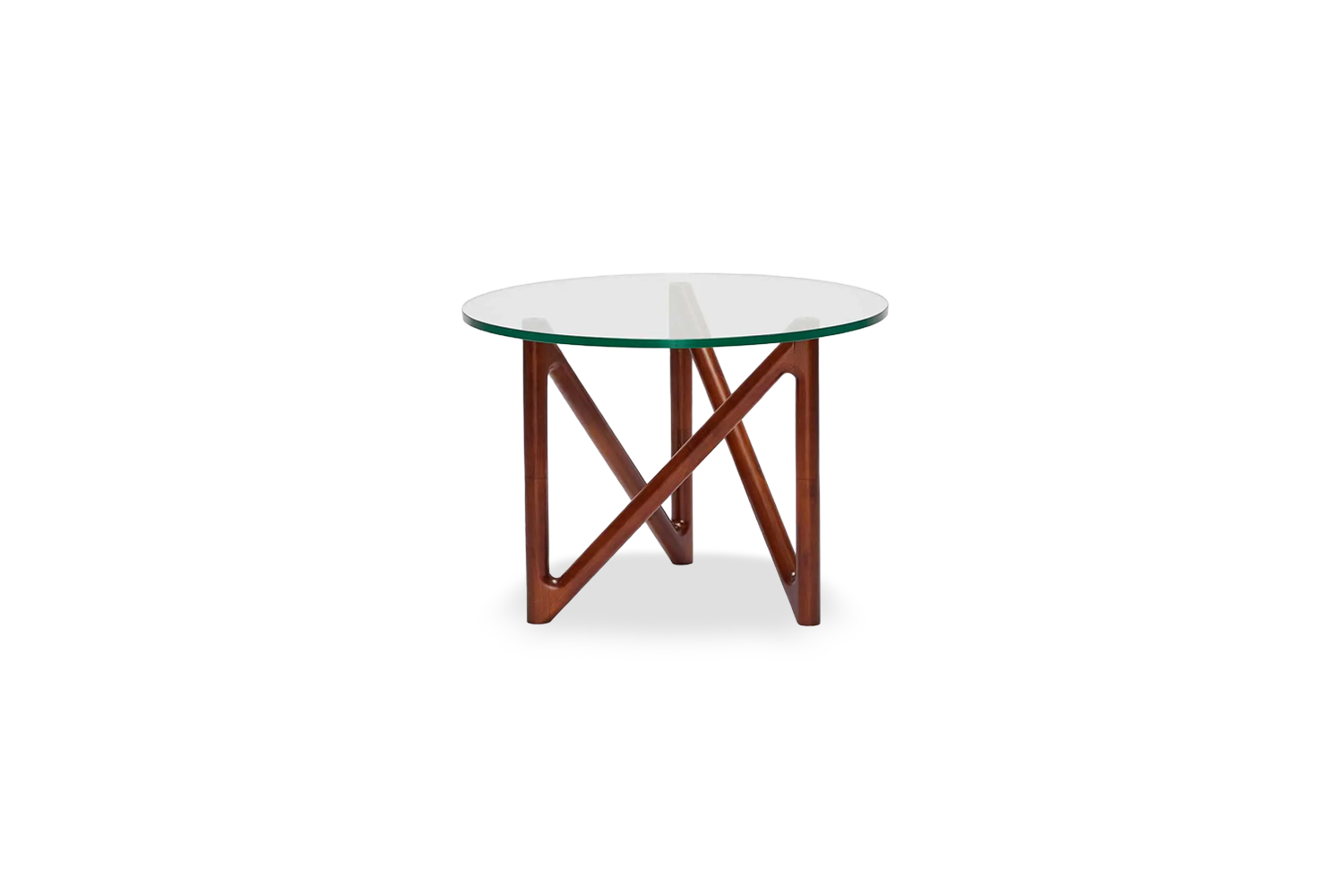 Twist Lamp Table - Havana